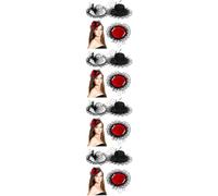 minkissy 4 Ensembles Accessoires De Cheveux De Chapeau Pour Pseudo Chapeau Habillé Fantaisie Accessoires De Cheveux De Fascinateur Chapeaux D'arc Engrener 3 Pièces * 4