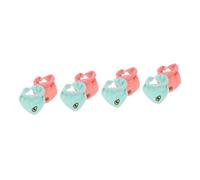 minkissy 4 Ensembles Bavoirs Pour Tout-Petits Bavoirs De Dentition Bavoir Bandana D'Alimentation Bavoir Alimentaire En Coton Bavoirs Pour Filles Bavoirs Bandana En 2 pièces * 4