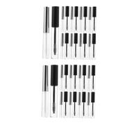 minkissy 4 Ensembles bouteille de mascara makeup kit make up kit DIY conteneur lash Tube de voyage vide brillant fouetter tubes rechargeables tube de crème pour les cils Plastique