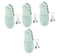 minkissy 4 Ensembles crème solaire pour le visage fille brumisateur bouton vide nebulisateur portable portable vapeur pour le visage nano soins du visage abdos Light Green