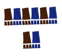 minkissy 4 Ensembles Serviettes Pour Lave-Linge Chiffons Pour Vitres Éponges Anti-Traces Essuie-Vaisselle Torchons De Cuisine Produits De Nettoyage Lingettes Chiffons À 8 pièces * 4