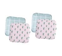 minkissy 4 Pcs De Rangement pour Serviettes Hygiéniques De Maquillage De Voyage Sacs À Main Cosmétique Sacs D'Époque À Fermeture Éclair Portefeuille pour Femme Pochettes