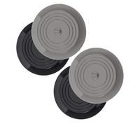 minkissy 4 Pièces Bouchon Flexible Baignoire de Vidange pour Silicone Grand Format et Étanche Évier pour Salle de Bain Cuisine