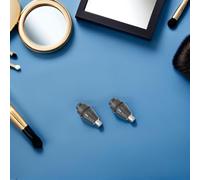 minkissy 4 Pièces de Rechange pour Tondeuse à Poils de Nez pour Hommes - Têtes Lavables à L’Eau Lames Solide et Compatibles Accessoires Indispensables pour Entretien Hygiénique et