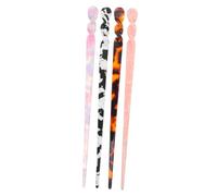 minkissy 4 pièces Hair Chopsticks For Women Plastic Hair Bun Stick Vintage Style Chinese Hairpin For Durable And Easy To Use Various Hairstyles