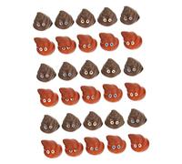 minkissy 40pièces Jouet Forme de Caca pour Garçon Fille à Lancer Dessus la Tête Jouet à Lancer de Caca pour Jeux de Société et Farces