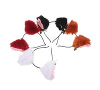 minkissy 4Pcs Bandeau De Costume De Renard Bandeau De Costume D'Halloween Festival Oreilles D'Animaux