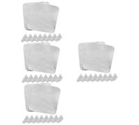 minkissy 5 ensembles Chiffon De Nettoyage Pour Bijoux Nettoyage Des Perles Lingettes Nettoyantes Pour Bijoux Chiffons De Polissage Pour Bijoux Chiffon De Nettoyage Pour 10 pièces * 5