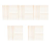minkissy 5 Ensembles De Cire D'épilation Nettoyeur D'oreille Dissolvant De Cérumen Bandes De Cire Pour Épilation Du Visage Cire À Épiler Corps De Bandes De Cire En Bois 100 Pièces * 5