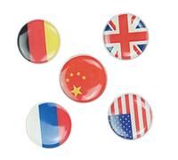minkissy 5 Pièces Broche en alliage de zinc broche de vêtements revers à revers épingle à nourrice broche vintage épingles de col pour les femmes épingles en métal