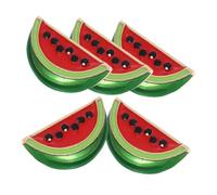 minkissy 5 pièces Broches Pastèque Lot de Alliage Épingles Cartoon Fruitées Légères Clips Décoratifs pour Femmes Accessoires Mode pour Écharpe et Vêtement