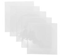 minkissy 5 Pièces Feuille de Protection Adhésive Transparente | Film Plastique Résistant à L’usure, pour Caoutchouc Inversé et Pratique, Usage Club et Loisirs