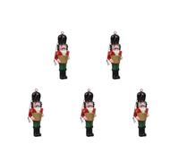 minkissy 5 Pièces Figurine Casse-Noisette de Noël en Résine, Soldat
