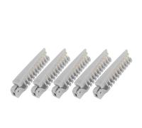 minkissy 5 Pièces Peigne Pliable de Voyage Brosse Coiffante à Dents Larges Double-face et Portable pour Femmes Hommes et Filles Outil de Coiffage Rapide et Compact