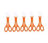 minkissy 5 pièces Pince à Insectes pour Garçon Fille Clips Ciseaux Plastiques Orange Outil Extérieur pour Attraper et Observer Insectes Éducatif pour Garçons et Filles