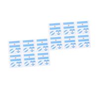 minkissy 50 Feuilles temporaires Imperméables Italie Badges Autocollant De Visage De Football Drapeau Visage D'encouragement Stickers Étiquettes D'équipe De Football Monde