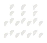 minkissy 50 Paires Plaquettes Nasales en Silicone Transparent