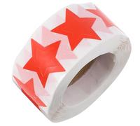 minkissy 500 Autocollants Autobronzants d'Étoile Rouge Perforés Corps Autocollants de Bronzage Extérieur et Cabine Accessoires de Bronzage Corporel Polyvalents