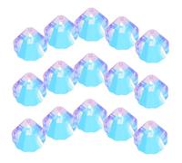 minkissy 50pièces Perles Plastique Transparent Forme Coquillage Pour Diy Bijoux Bracelets Et Colliers Perles Artisanales Éclatantes Accessoires De Mode
