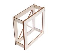 minkissy 6 Ensembles DIY Smartphone Holographic Projector Pyramid Display Stand Kit for Educational Stem Science Exploration and Visual Learning Toys