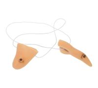 minkissy 6 Ensembles Halloween Witch Fake Nose And Chin With Elastic Band Realistic Wizard Nose Prop For And Adults Cosplay Accessories For Halloween Masquerade Carnival Parties