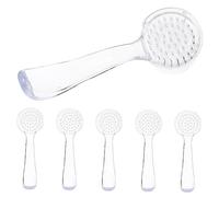 minkissy 6 Pièces Brosse Nettoyante Pour Le Visage Dissolvant Lingettes Scrubber Clou Tondeuse Kit De Soin Des Ongles Se Soucier Articulation Trousse De Manucure Gel Laine De Nylon