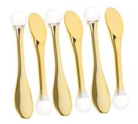 minkissy 6 Pièces de masque makeup kit make up kit spatule crème visage de massage facial masseur oculaire de cuillère de massage cuillères à soupe pour le visage