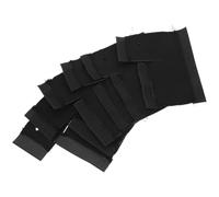minkissy 6 Pièces Housse de Protection Noire pour Fourche de Vélo VTT | Felt et Polyester, Installation Facile, Compatibilité Polyvalente, Pièce de Rechange Pratique pour Cyclisme Extérieur