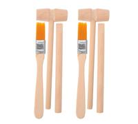 minkissy 6 pièces Kit de Fouille Archéologique avec Marteau Brosse et Pelle Outils de pour Garçon Fille pour Histoire Paléontologie