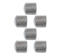 minkissy 6 Pièces Knobs For Potentiometer Shaft Metal Guitar Control Knobs For Volume And Tone Replacement Electric Guitar Bass Amplifiers And Effect Pedals