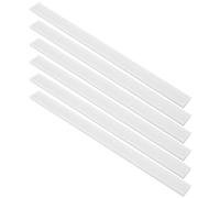 minkissy 6 Pièces Protection pour Lame de Couteau Plastique Blanc Sécurité Renforcée, Maintien Forme, pour Tiroir Cuisine et Usage Pâtisserie