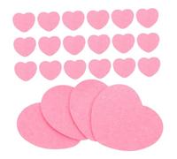 minkissy 60 Pièces Éponges Faciales Comprimées Forme de Cœur Éponges Démaquillantes Cellulose pour Nettoyage et Exfoliation Pratiques et Durables Accessoire Beauté Multifonctionnel