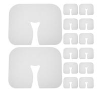 minkissy 600 Pièces Housse Têtière Table Massage Jetable Couvre-visage Non Tissé Respirant avec Visage Protège Coussin Tête Spa pour Soins Faciaux et Massages Pratique et Hygiénique