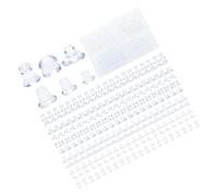 minkissy 600pièces Dos De Boucle Oreille Silicone Fermoirs Pour Boucles Oreilles Accessoires De Bijoux Diy De Fermoirs à Vis Sans Marque