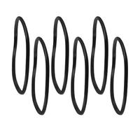 minkissy 6pièces Bague Anti-vibration Caoutchouc pour Bouteille de Gaz Protection Pare-chocs pour Bouteille Oxygène Amortisseur de Choc