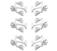 minkissy 6pièces Broches Métal pour Homme Épingle de Revers et Col Incluses Symbole de Justice pour Costume et Chemise
