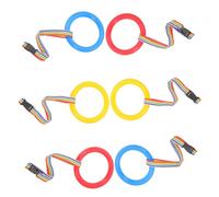 minkissy 6pièces Corde Marche Pour Tout-petits Lot De Chaînes Plastiques Ajustables Pour Sorties Groupe Et Écoles Maternelles