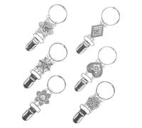 minkissy 6pièces Lot De Pinces à Chapeau Pour Voyage Fermoir à Clip Pour Bagages Pinces De Retenue Pour Casquette à Chapeau Pour Valise Attache- Pour à Main