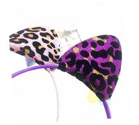 minkissy 6pièces Serre-tête Oreilles De Chat Lot Oreilles De Chat Pour Fête Cosplay Léopard