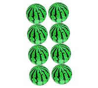 minkissy 8 pièces Ballon Gonflable Forme de Pastèque Jeu Dextérieur pour Garçon Fille Épais à Lexplosion Labrasion de Plage et Facile à Gonfler