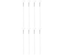 minkissy 8 Pièces Brosse à Masque Brosses Pour Le Visage Mettre En Évidence Les Pinceaux De Maquillage Pinceau De Maquillage Surligneur Brosses à Masque Pour Le Visage Nylon Blanche