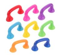 minkissy 8 Pièces Jouets Téléphones à Chuchotement Plastique pour Garçon Fille Améliore Concentration et Reconnaissance des Couleurs Jeu Éducatif Créatif pour Garçons et Filles