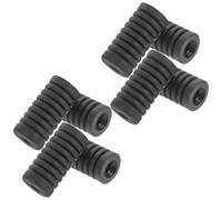 minkissy 8 Pièces Manchon de Passage de Vitesses en Caoutchouc Noir Flexible pour Levier de Commande Moto, Facile à Installer, pour Conditions Tout-usage