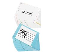 minkissy 80 Pièces Outils Apprentissage des Théories Musicales pour Piano Violon et Autres Instruments Enseignement Pratique et Durable