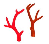 minkissy 8pièces Cerf Artificiel De Noël Coiffe De Noël Serre-tête De Cerf Pour Coiffure Soi-même