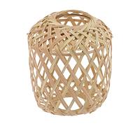 minkissy Abat-jour Bambou Tressé De Style Chinois Pour Lampe Suspendue Élégance Rustique Et Installation Facile Pour Salon Et Chambre Adulte