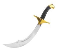 minkissy Accessoire Épée de Pirate en Plastique Léger pour Cosplay Adulte Fête Halloween Décorations Costume Pirate Taille Unique Sécurité sans Danger