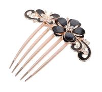 minkissy Accessoire Floral Élégant avec Barrette Cristal pour Mariage et Fête
