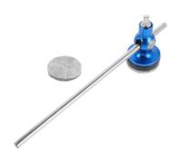 minkissy Accessoire pour Pédale de Batterie Jazz en Alliage Bleu Tête de Marteau Double pour Percussion, Effet de Frappe Clair et Flexibilité Améliorée, pour Performance Professionnelle