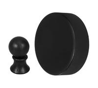 minkissy Activateur de Diapason en Caoutchouc 3 Pièces Bases Cylindrique et Sphérique, Outil Polyvalent pour Activation et Entretien de Diapasons, Accessoire Pratique pour Musique